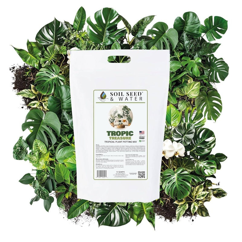 Tropic Treasure Tropical Potting Mix u2013 Rich Exotic Plants