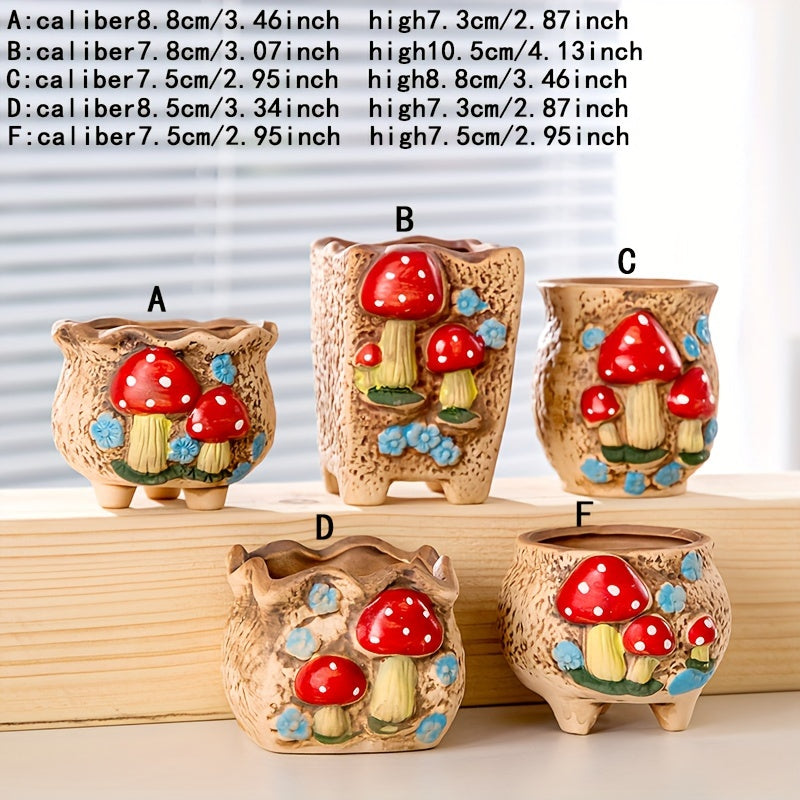 1 Set Classic Geometric Ceramic Succulent Planter