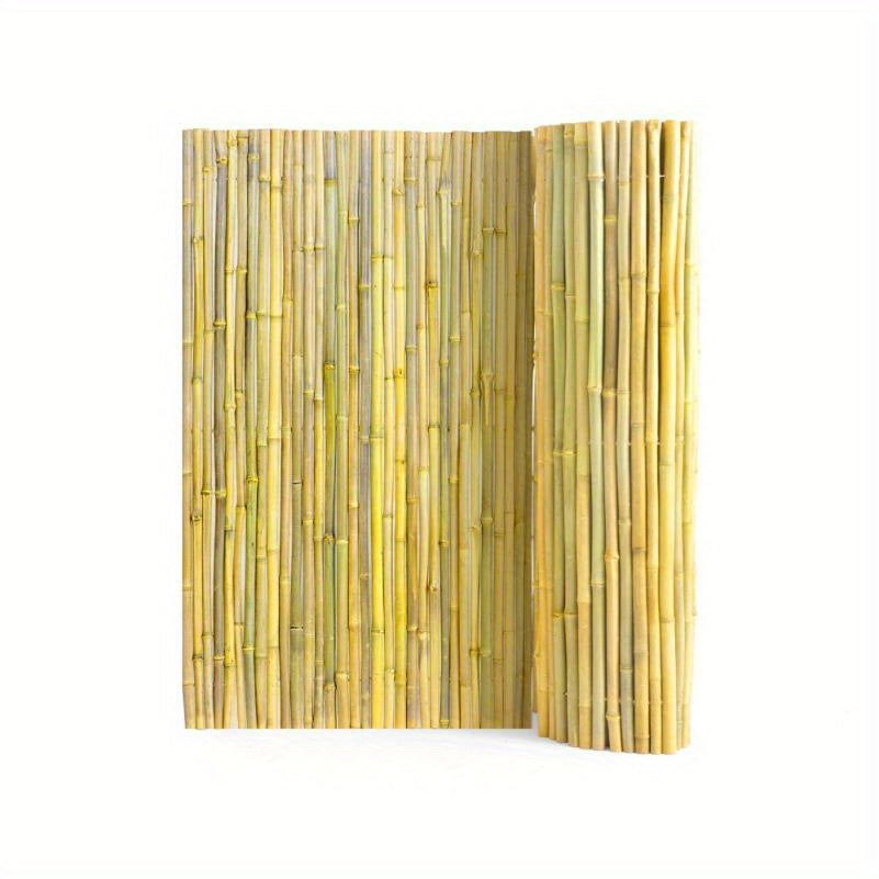 High-Quality Natural Bamboo Fence Screen - 4 Feet High, 8 Feet Long